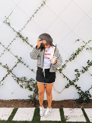 chickadee gingham jacket