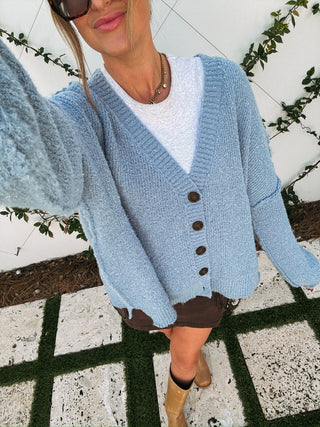 cloudy day cardigan
