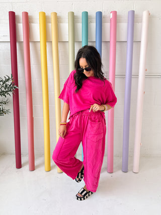 that fuchsia feeling two piece set