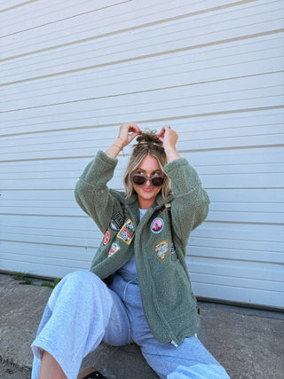 wild and free sherpa jacket
