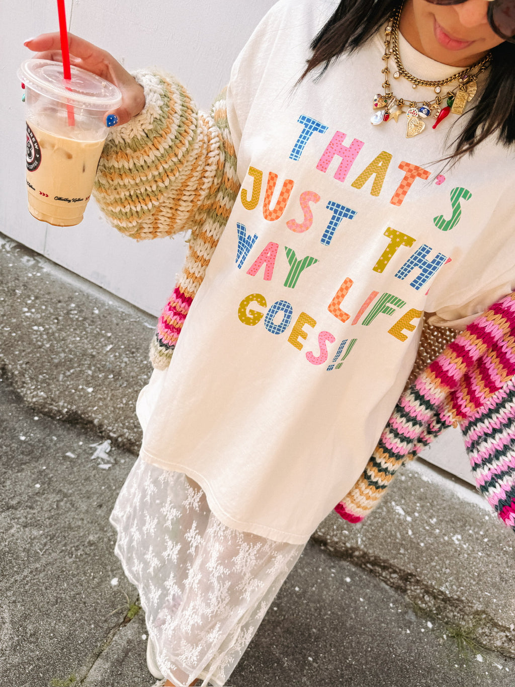 ETTA OG | just the way life goes graphic tee - ivory – Etta & East
