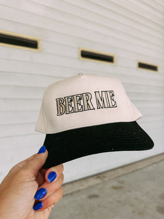 beer me trucker hat