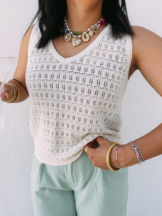 z supply | nilo crochet tank