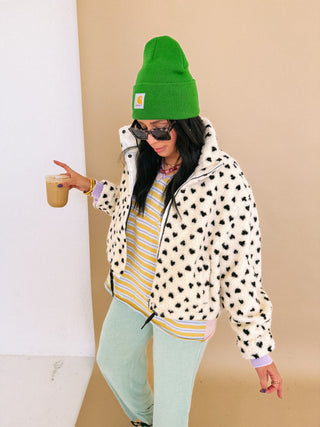 heartbreaker sherpa jacket