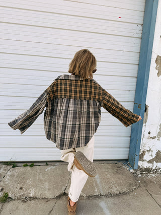 two sided flannel