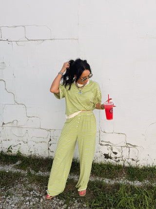 stay in lime top