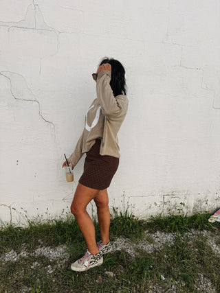 busy woman mini skirt