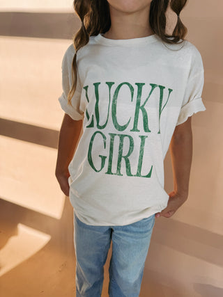 ETTA OG | youth lucky girl graphic tee