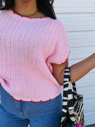 shortcake sweater top