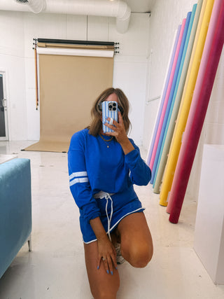 team spirit two piece set - blue