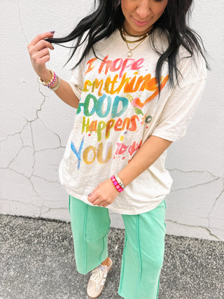 good things happen graphic tee