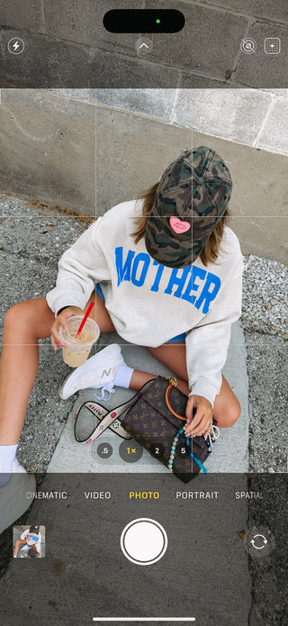PREORDER | reversible mother/cool mom mock neck