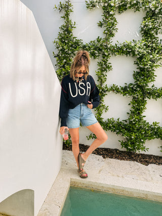 classic USA sweater