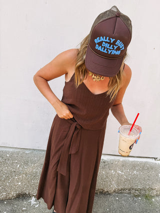 z supply | salerno wrap midi skirt