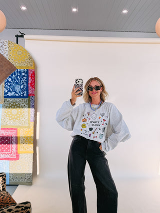 ETTA OG | my spooky sweatshirt - ash