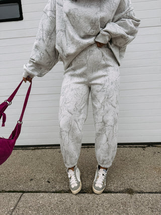 faded camo sweatpants