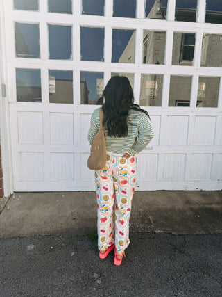 fruity pop pull on pants