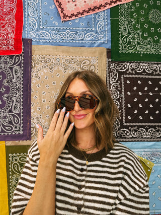 emalee square sunglasses