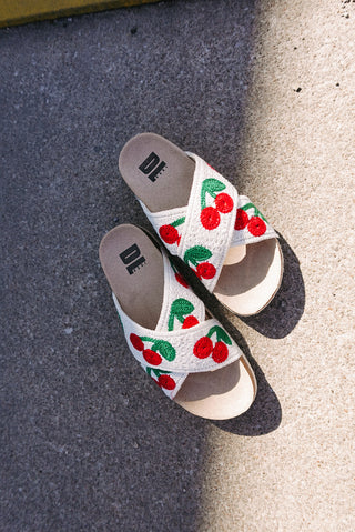 tacoma sandals - cherry