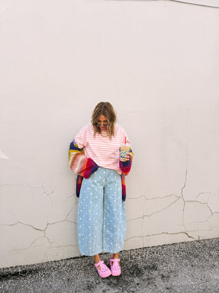 sweetheart striped tee.