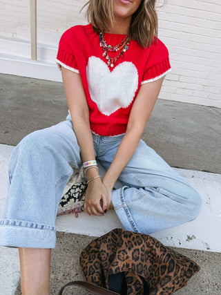 my whole heart sweater top