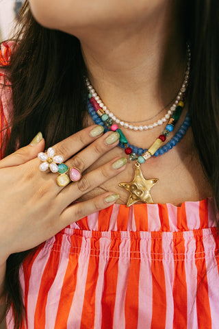 beljoy | summer star beaded necklace
