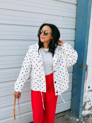 picasso polka dot jacket