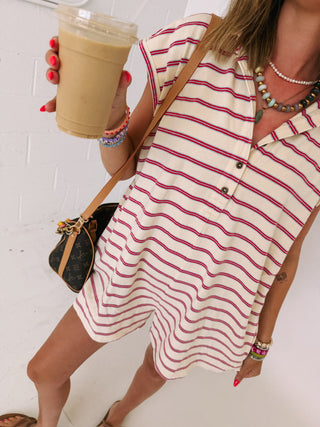 reel it in polo romper