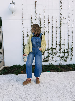 cowpoke overalls - denim