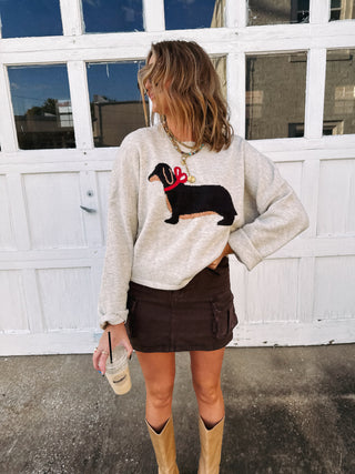 wendy bow sweater