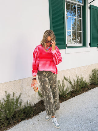 love potion stripe top