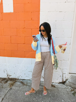 great plains gingham pants