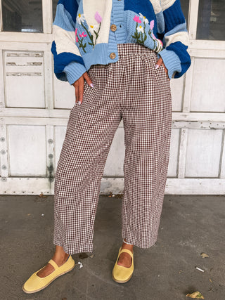great plains gingham pants