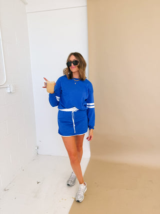team spirit two piece set - blue