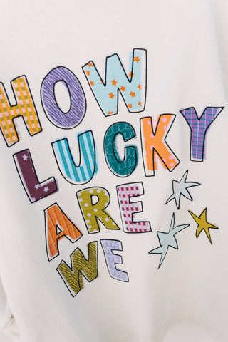 ETTA OG | how lucky are we sweatshirt