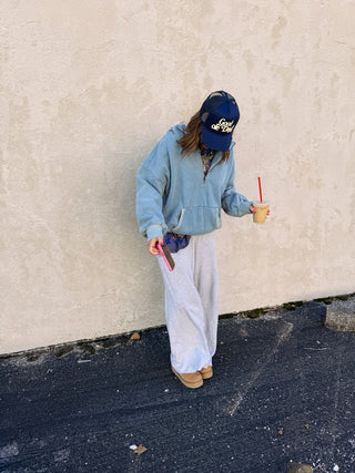 high standards hoodie - denim