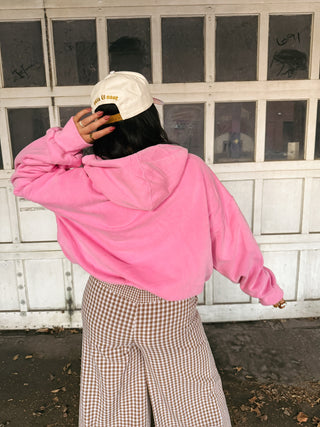 high standards hoodie - light pink
