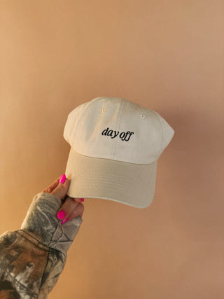 ETTA OG | day off dad cap - cream