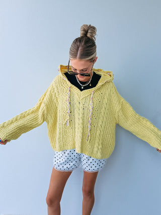 POL | sunshine hooded sweater