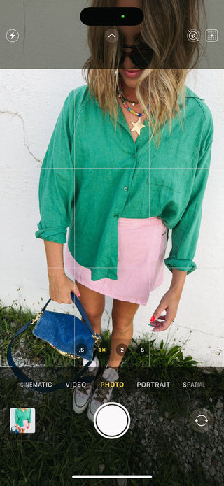 kacey wrap skort - pink