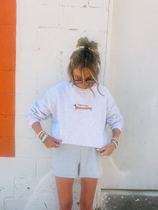 ETTA OG | long ass day sweatshirt - ash