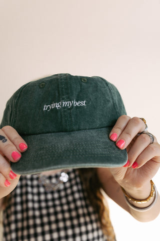 ETTA OG | trying my best dad cap