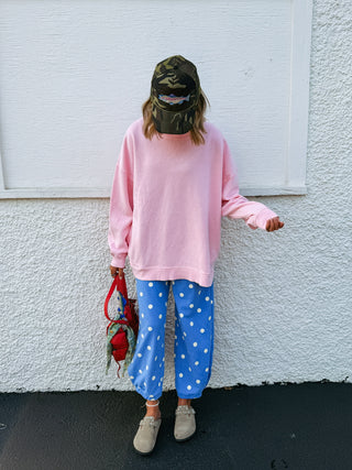 most wanted mock neck - light pink
