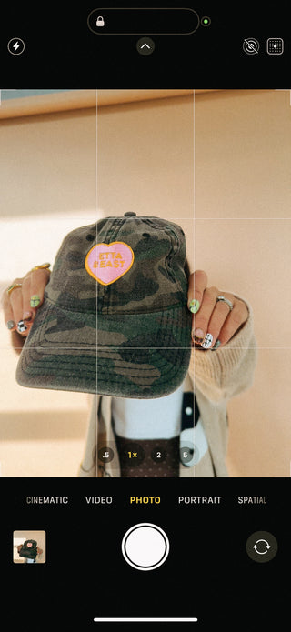 ETTA OG | etta girl baseball cap - camo