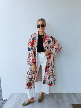 POL | poppy quilted jacket