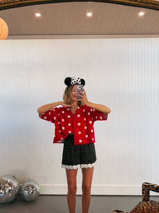 toodles polka dot sweater