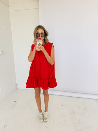 rosie ruffle dress