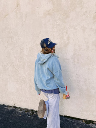 high standards hoodie - denim