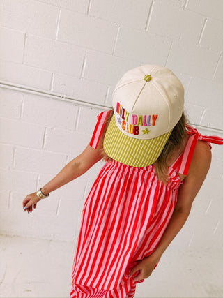 bonnie stripe bow dress