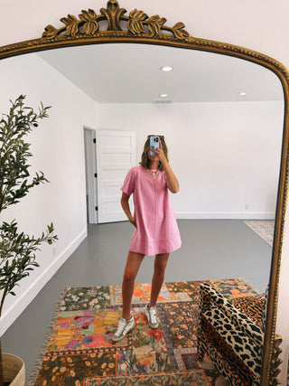 daytime dress - pink
